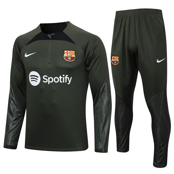 Sudadera De Training Barcelona 2024 Verde